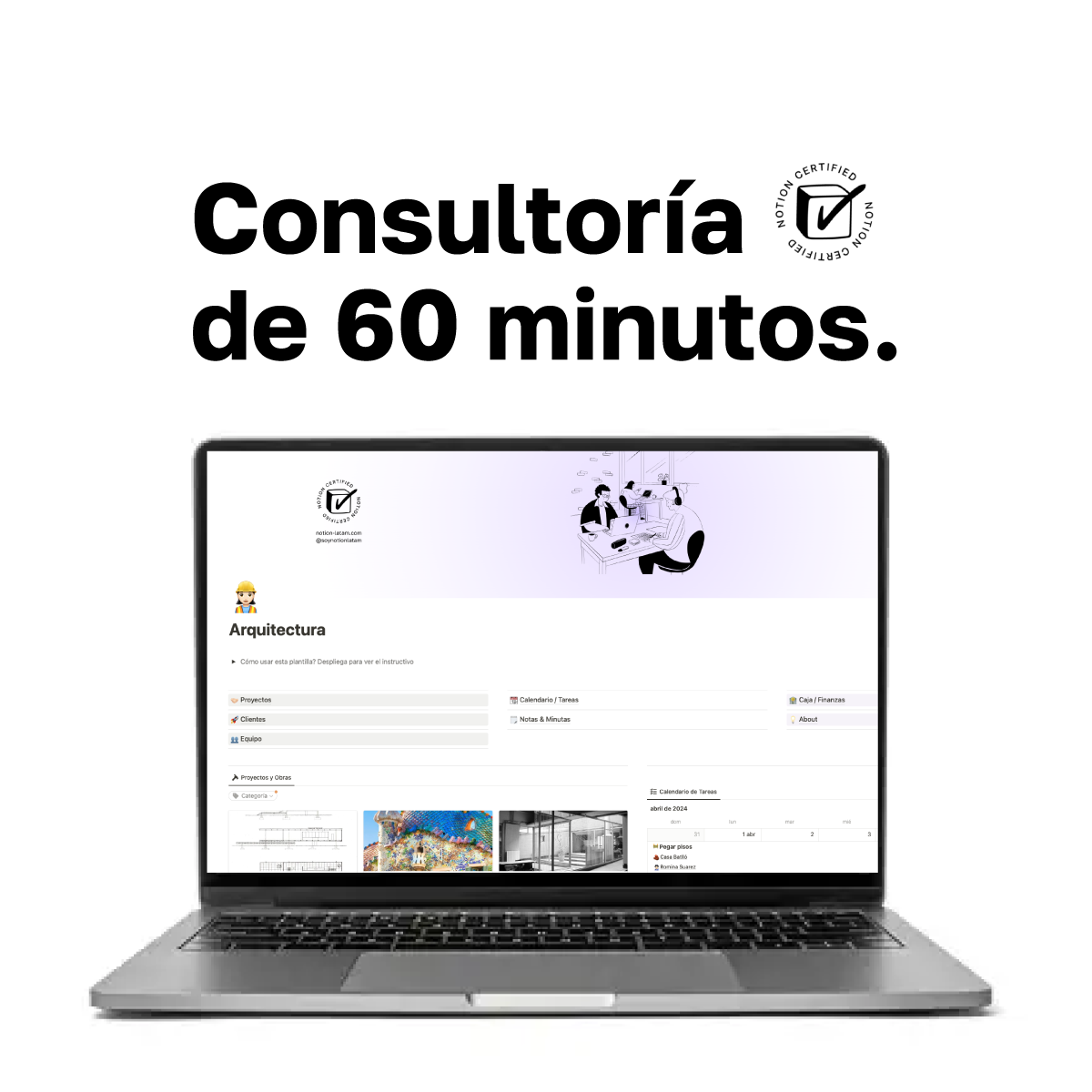 Consultoría de Notion por hora en español